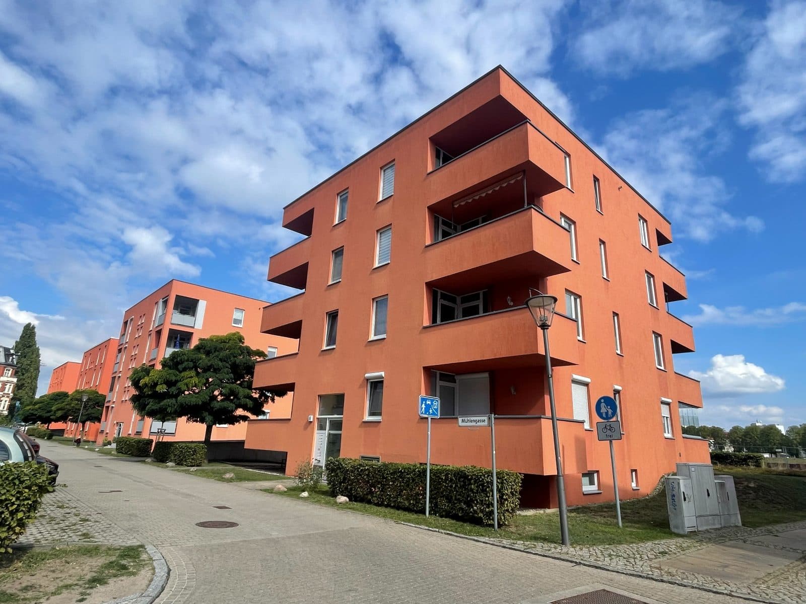 Wohnpark mit vier Mehrfamilienhäusern in Frankfurt (Oder)